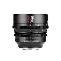 7Artisans 35mm T1.05 Sony E Mount APS-C MF Cine Siyah Fotoğraf Makinesi Lensi