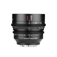 7Artisans 50mm T1.05 Sony E Mount APS-C MF Cine Siyah Fotoğraf Makinesi Lensi