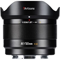 7Artisans AF 50MM F1.8 Sony E Mount APS-C Otomatik Netleme Portre Lens Siyah
