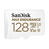 Sandisk Max Endurance 128 GB SDSQQVR-128G-GN6IA Micro SDXC 100/40 Mb/s C10 V30 Hafıza Kartı