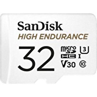 Sandisk High Endurance 32 GB SDSQQNR-032G-GN6IA Micro SDXC 100/40 Mb/s C10 V30 Hafıza Kartı