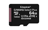 Kingston SDCS2 64 GB Micro SDXC Canvas Select Plus Hafıza Kartı