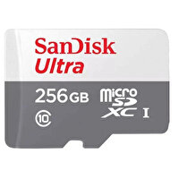 Sandisk Ultra SDSQUNR-256G-GN3MN 256 GB 100 MB/s MicroSDXC UHS-I Hafıza Kartı