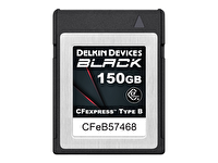 Delkin CFexpress 150 GB Type-B Siyah Hafıza Kartı