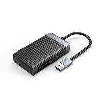Orico USB-A 3.0 4’ü 1 Arada CF Micro SD TF SD MS Kart Okuyucu Adaptör