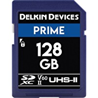 Delkin Devices DDSDB1900128 128 GB Prime UHS-II (V60) SDXC Hafıza Kartı