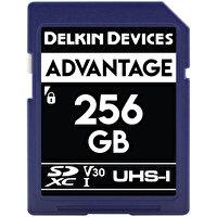 Delkin Devices DDSDW633256G 256 GB Advantage 100MB/s SDXC Hafıza Kartı