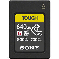 Sony CEA-G640T 640 GB Tough CFExpress Type-A Hafıza Kartı