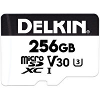 Delkin Devices DMSDAHS256 256 GB Hyperspeed 100MB/s MicroSD Hafıza Kartı