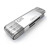 DM CR012 Type-C USB3.0 SD TF Micro SD OTG Kart Okuyucu Adaptör