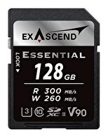 Exascend Essential 128 GB 300MB/s V90 SDXC Hafıza Kartı