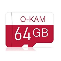 O-Kam 64 GB U3 Faster Transfer Speed Class 10 4K Video Kayıt SD Kart