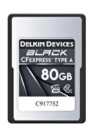 Delkin Devices Black 80GB CFexpress Type A Hafıza Kartı