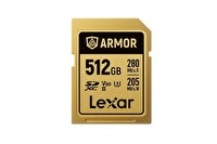 Lexar Professional Armor Gold 512GB SDXC UHS-II V60 U3 280MB/s Hafıza Kartı
