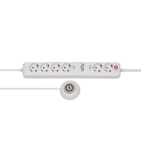 Brennenstuhl CSP-24 Eco-Line Comfort Güvenlik Anahtarlı 6'lı Uzatma Priz