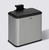 5five Simply Smart Dolap İçi Compact 5 L Çöp Kovası Çelik
