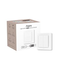 Aqara Akıllı Işık Anahtarı H2 4 Tus-2 Kanal WS-K08D (Apple Home Destekli)