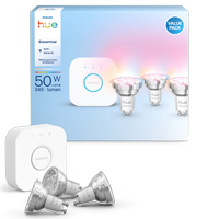 Philips Hue Essential 3'lü GU10 345 Lümen Akıllı Spot Işık Başlangıç Seti