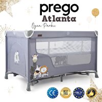 Prego Atlanta 70x120 CM Gri Oyun Parkı