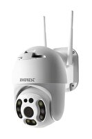 Everest DF-804W 2.0 MP HD Lens 3.6MM IP Smart Wi-Fi Network TF Card Beyaz Güvenlik Kamerası