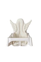 Pamuk Atölyesi Antilop Melek Kanatlı Küçük Mama Sandalyesi Minderi - Beyaz