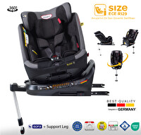 Holmer Capsula Multipro Aero 3D Legfix I-Size 360 Derece Dönebilir 0-36 KG Oto Koltuğu Isofix SPS SIP Latch