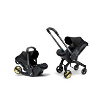 Doona Bebek Arabasına Dönüşen Tekerlekli I-Size Ana Kucağı Oto Koltuğu - Nitro Black