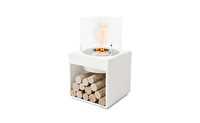 Ecosmart Fire Pop8 L Beyaz Şömine