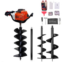 Garden Pro GP630 Çift Helezonlu Toprak Burgu Makinası Seti 3.1 Hp