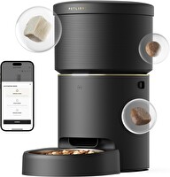 Petlibro 8 L/34 Bardak Siyah Vakumlu Otomatik Kedi Besleyici