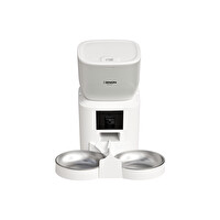 Xenon Smart Akıllı Kedi Köpek Çift Hazneli Kameralı Paslanmaz Çelik Besleme Otomatik Mama Kabı