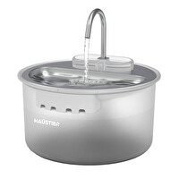 Haustier WF009LS Otomatik Kedi Su Çeşmesi 4 LT Çelik Üst Tabla BPA İçermez