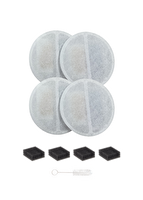 Xenon Smart Kedi ve Köpek Su Pınarı Filtresi X8656 Uyumlu  4'lü Set - Fırça ve Süngerli Yedek Parça X8811 Standart