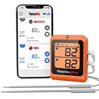 ThermoPro TP25H2 Aplikasyonlu Alarmlı Smart Pişirme Termometresi