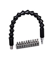 Bosch Esnek Bükülebilir 30 CM Uzatma Adaptörü 10 Parça Vidalama Ucu Seti