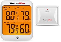 ThermoPro TP-63C Wi-Fi İç Ve Dış Mekan Dijital Isı Ve Nem Ölçer