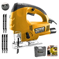 Rowermax RWRX-2071S Lazerli Pandüllü Açı Ayarlı Kademeli 650 W Dekupaj Testere ve 5 Bıçak