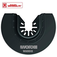 Worx WA5010 Çok Amaçlı Raspalama Makinası İçin 80 MM 180 Derece Metal-Ahşap-Fiberglas-PVC Universal Kesme Bıçağı