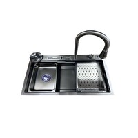 Fleko Akıllı Teknolojik Şelale Eviye Seti