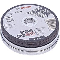 Bosch 115x1 MM Metal Inox Kesme Diski 10 Adet