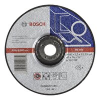 Bosch 180x6.0 MM Expert Serisi Bombeli Metal Taşlama Diski (Taş)