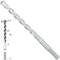 Bosch SDS-Plus-1 Matkap Uç 10x100x160 MM Taş Beton