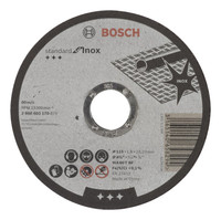 Bosch 115x1.6 MM Standard Seri Düz Inox Paslanmaz Çelik Kesme Diski Taş