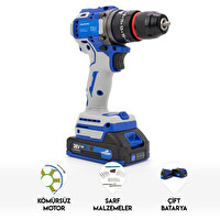 Dawreek 10 MM Blue Kömürsüz Vidalama