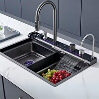 Fleko Light Akıllı Şelale Teknolojik Eviye Seti