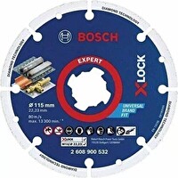 Bosch 115 MM Elmas Metal Kesme Diski X-Lock