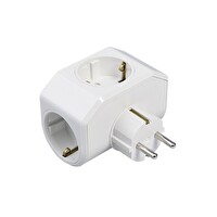 Viko 90303003-ZM Yonca Plus Üçlü Topraklı Priz Beyaz