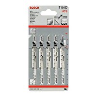 Bosch T 101 D Ahşap Yapboz Bıçakları için Temiz 5'li Paket