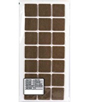 Gürçay Hırdavat Yapışkanlı Keçe 30x30 MM 21 Adet