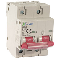 Xkoren 3kA 1P C Tipi 125A H Serisi Otomatik Sigorta